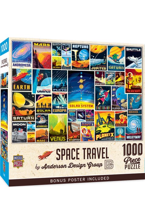 Space Travel 1000 Piece Jigsaw Puzzle