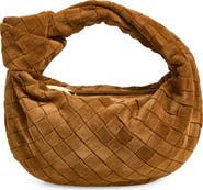 Bottega Veneta Mini Jodie Suede Top Handle Bag