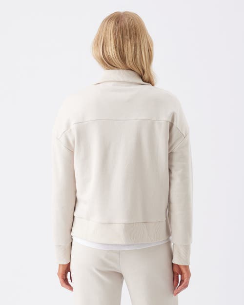 Ripe Maternity Comfortable Terry Nursing Sweatshirt For Moms In Neutral