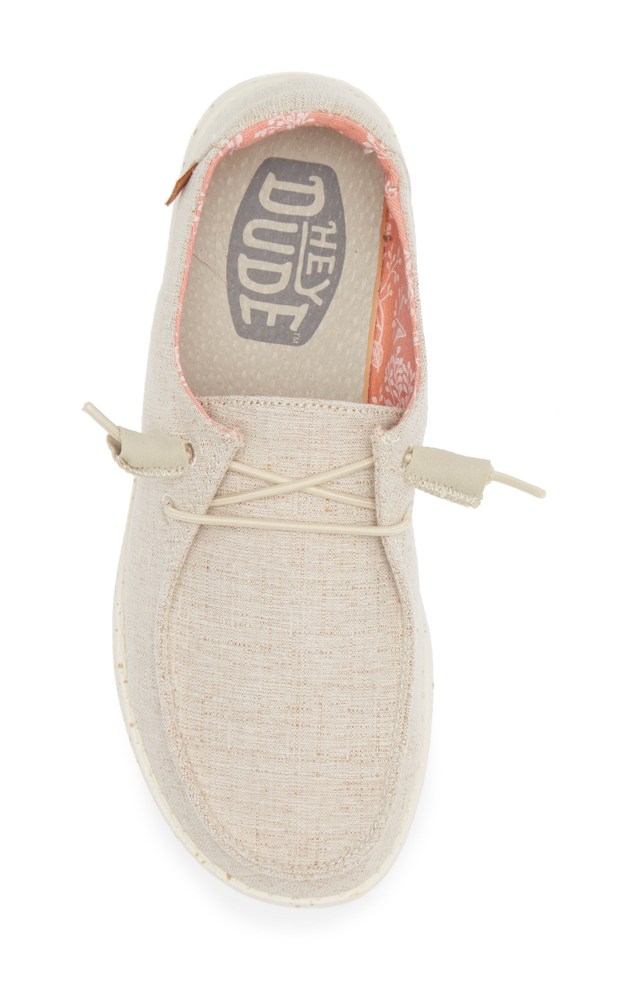 Hey Dude Wendy Chambray Boat Shoe, Alternate, color, 