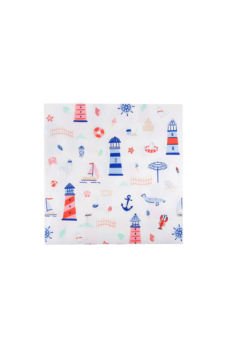 Daydream Society Seaside Petite Napkins, Main, color, Assorted Pre-Pack