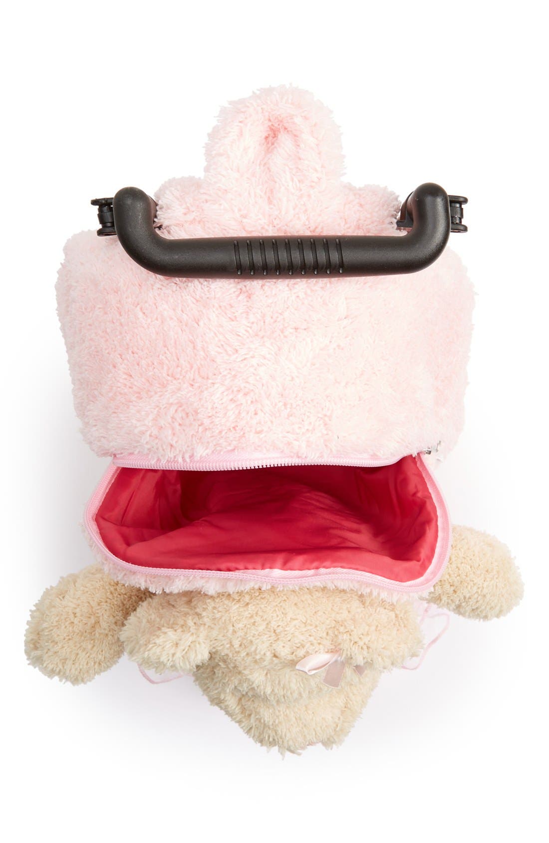 Popatu 'Trolley - Ballet Bear' Rolling Backpack, Alternate, color, Pink