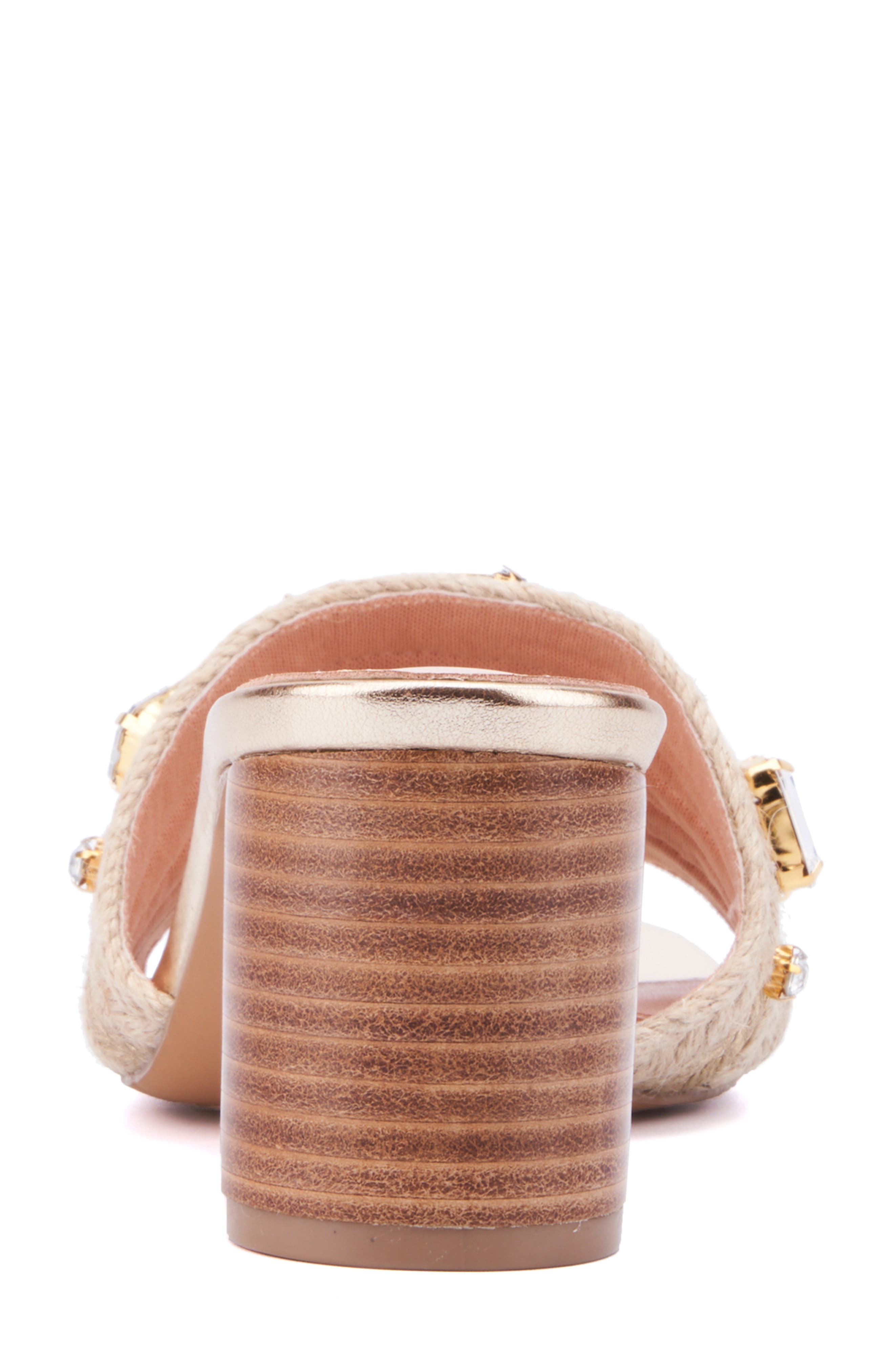 NEW YORK AND COMPANY Raquelle Heeled Sandal, Alternate, color, Natural