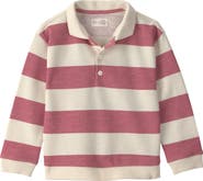 Little Planet Kids' Stripe Organic Cotton Polo Sweatshirt