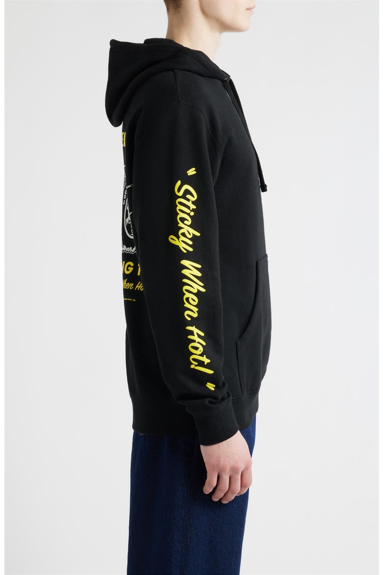 x Goodyear Cheater Slick Graphic Hoodie, Alternate, color, BLACK