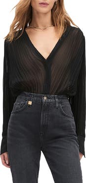 Favorite Daughter The Change Me Plissè Bodysuit