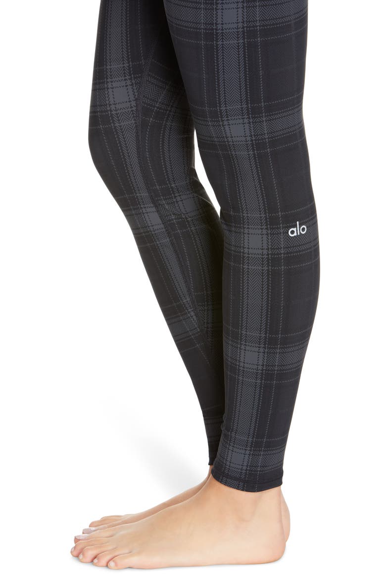 Vapor High Waist Leggings, Alternate, color, BLACK/ ANTHRACITE