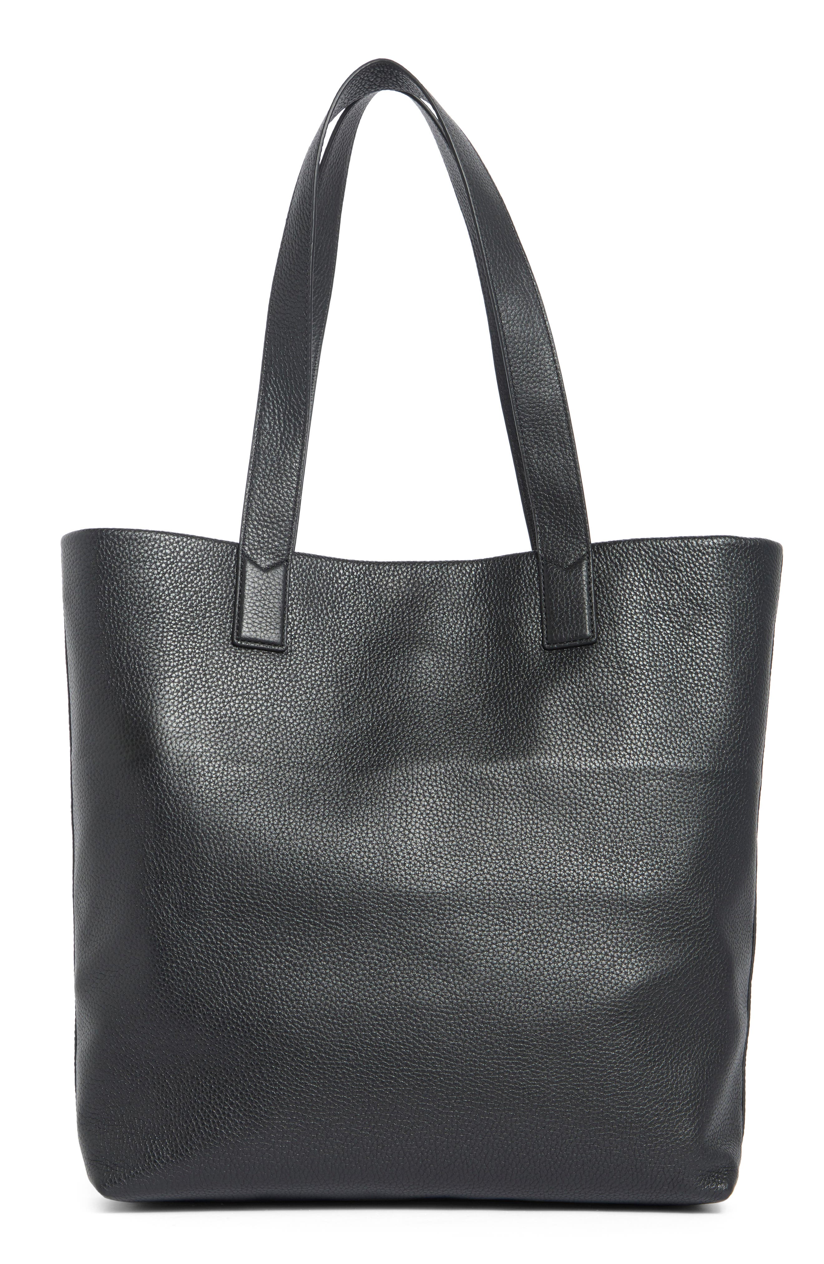 Vince Larkin Slim Tote Bag, Alternate, color, Black