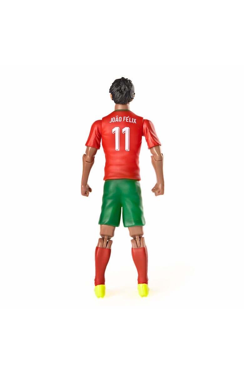 Banbo Toys SOCKERS Portugal Joao Felix 8" Collectible Soccer Action Figure, Alternate, color, Red
