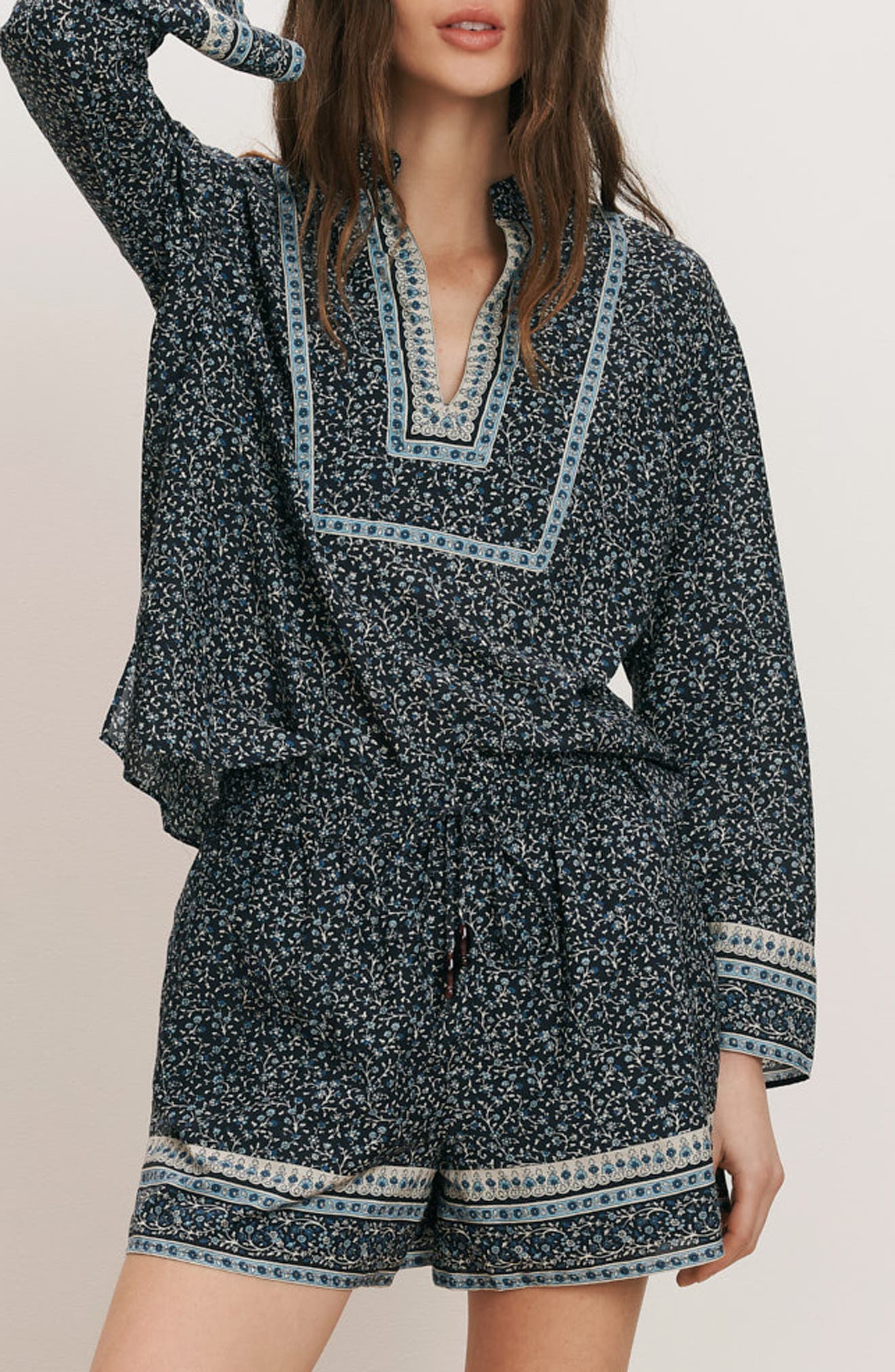 Cyra Cotton Blend Top