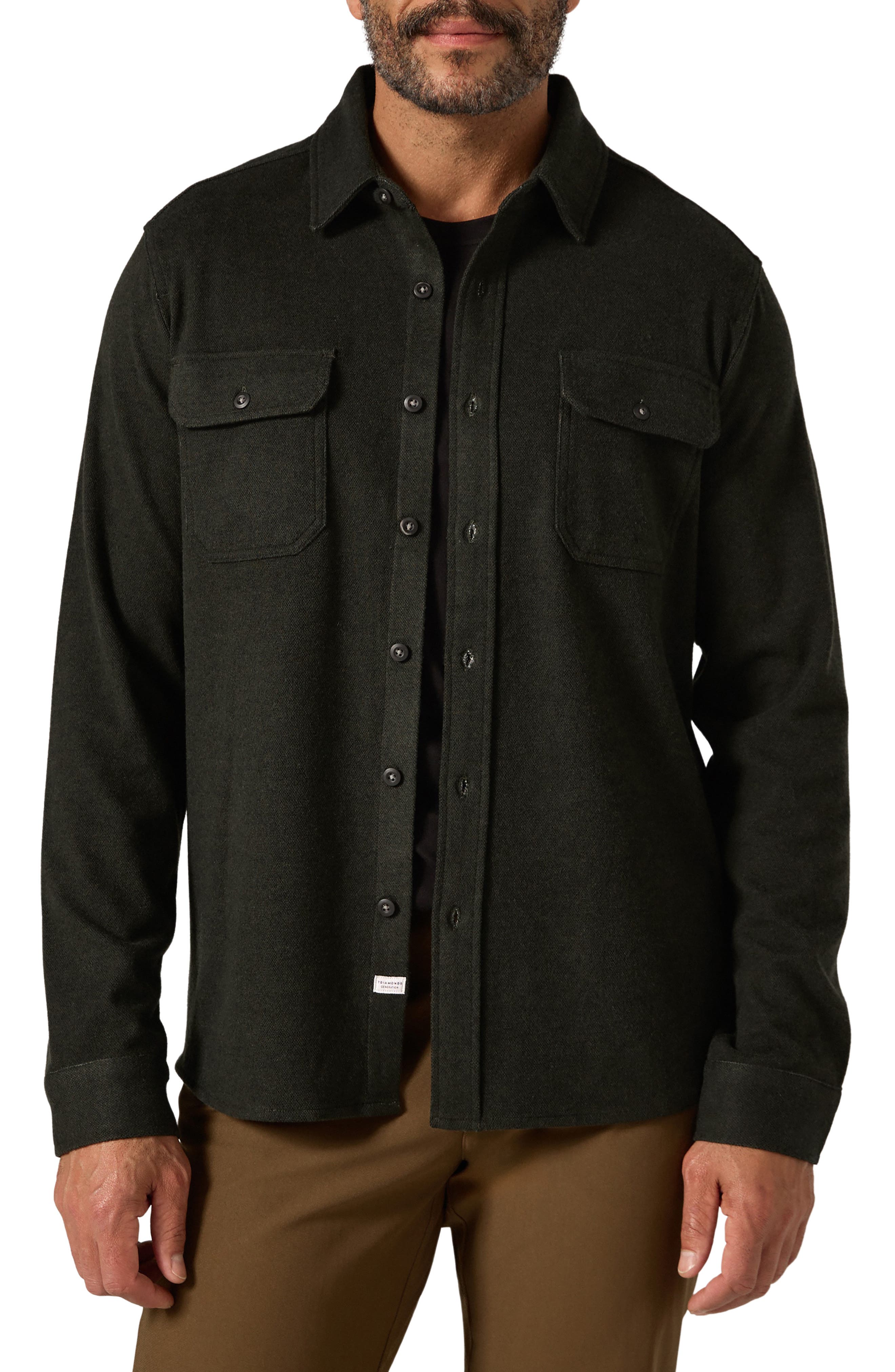 Generation Stretch Flannel Button-Up Shirt - image 3