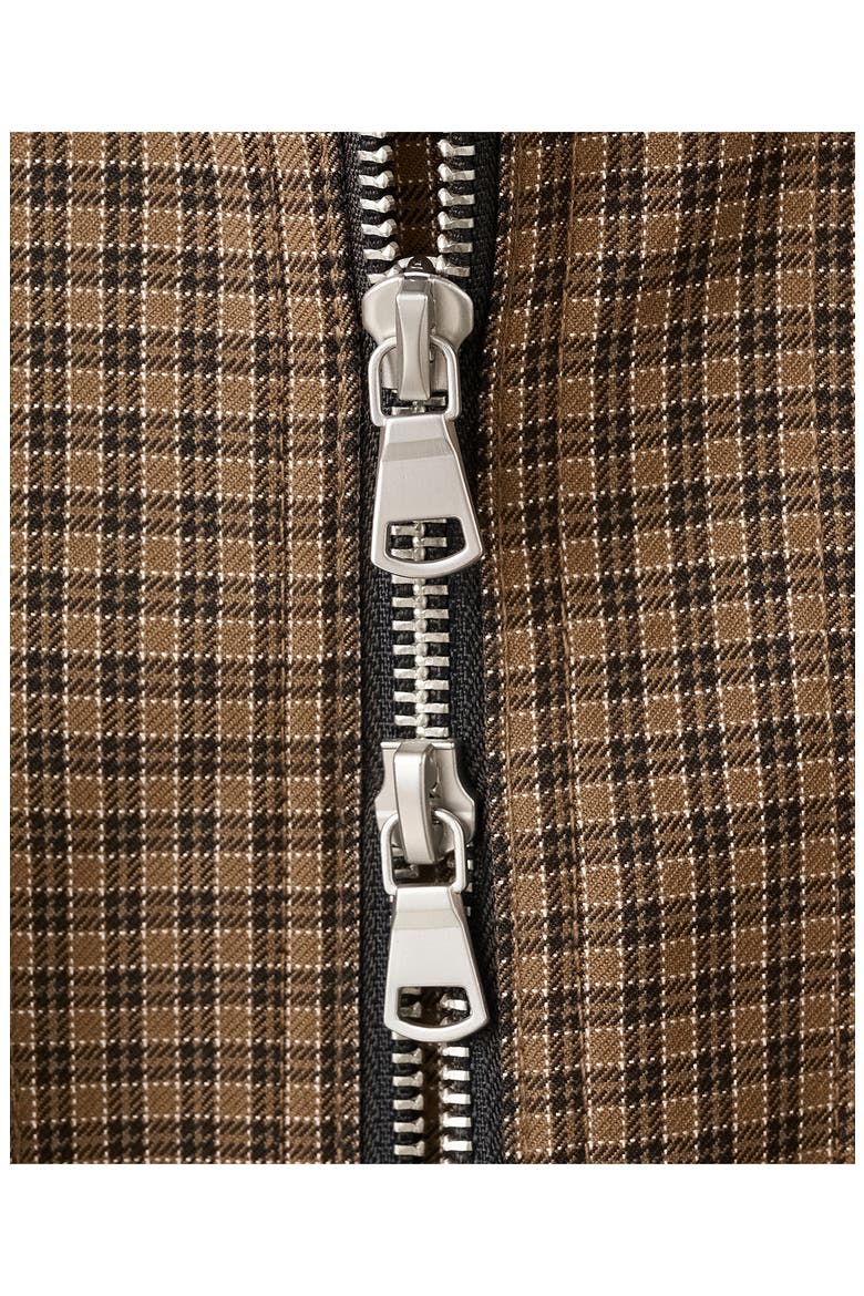 Josef Check Jacket, Alternate, color, BROWN