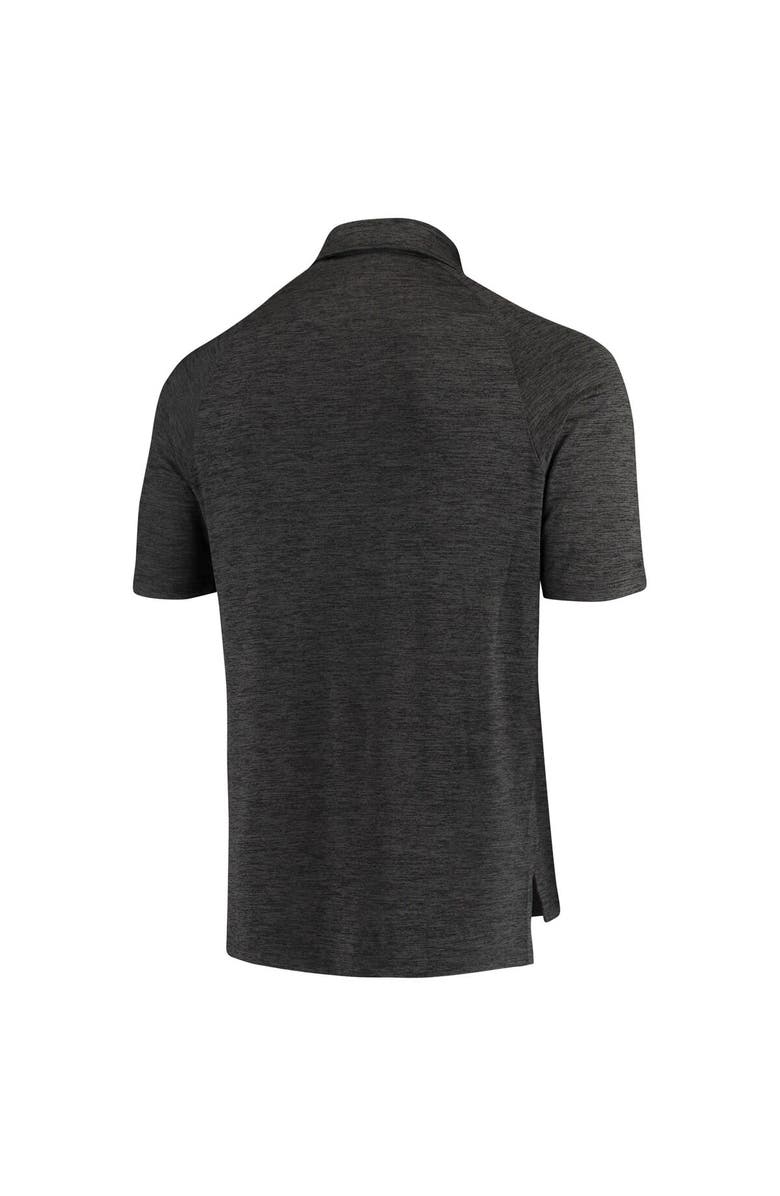 COLOSSEUM Men's Colosseum Heathered Black Boston College Eagles Down Swing Polo, Alternate, color, Heather Black