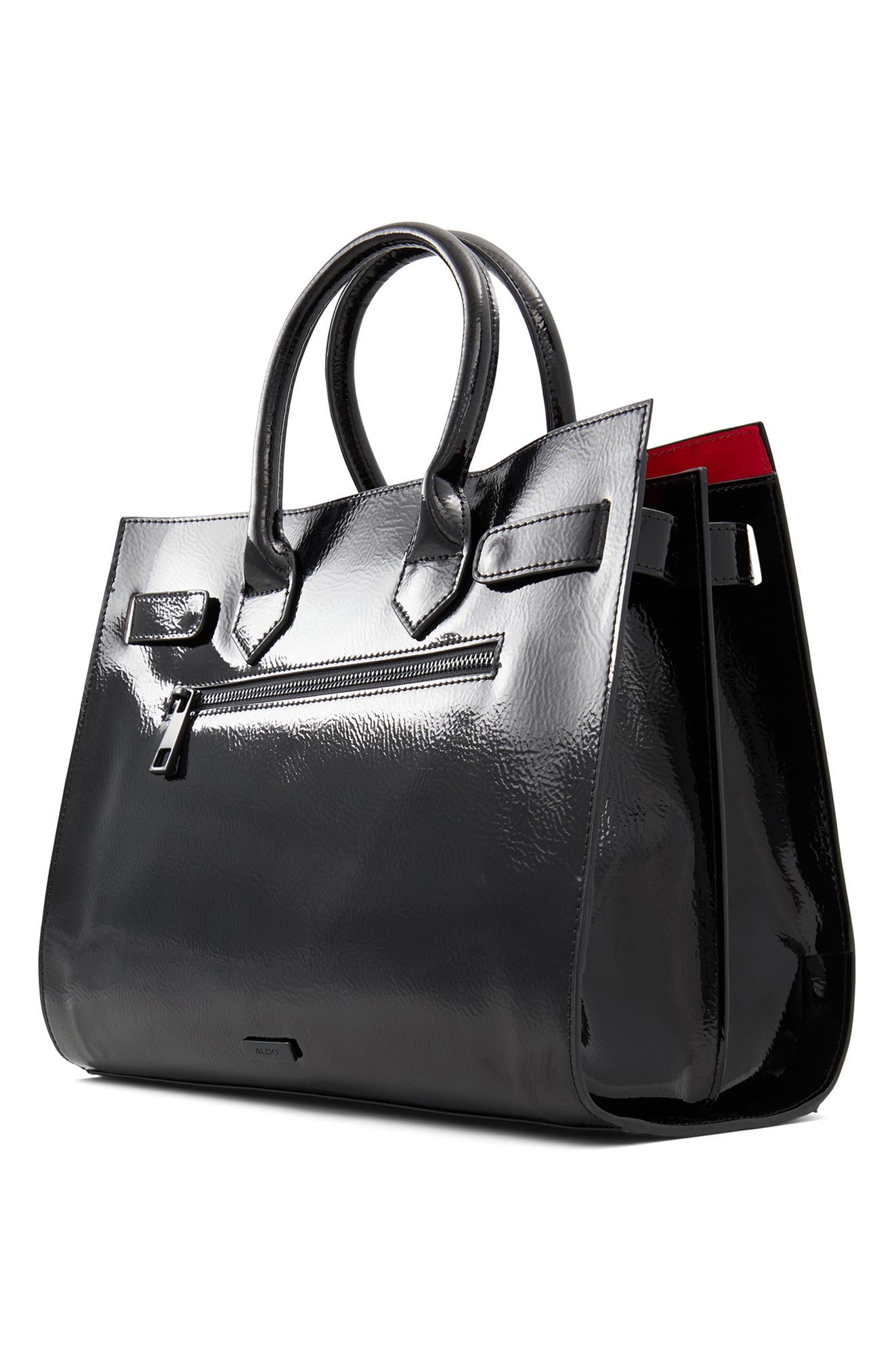 ALDO Geniculata Faux Leather Tote, Alternate, color, 