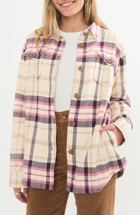 Women s Flannel Coats Jackets Nordstrom