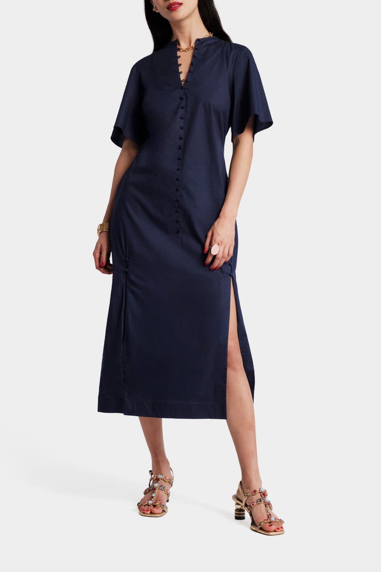 Lori Maxi Dress, Main, color, Navy