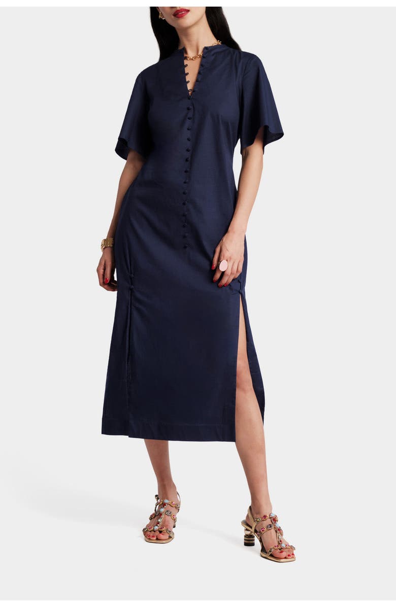 Frances Valentine Lori Maxi Dress, Main, color, Navy