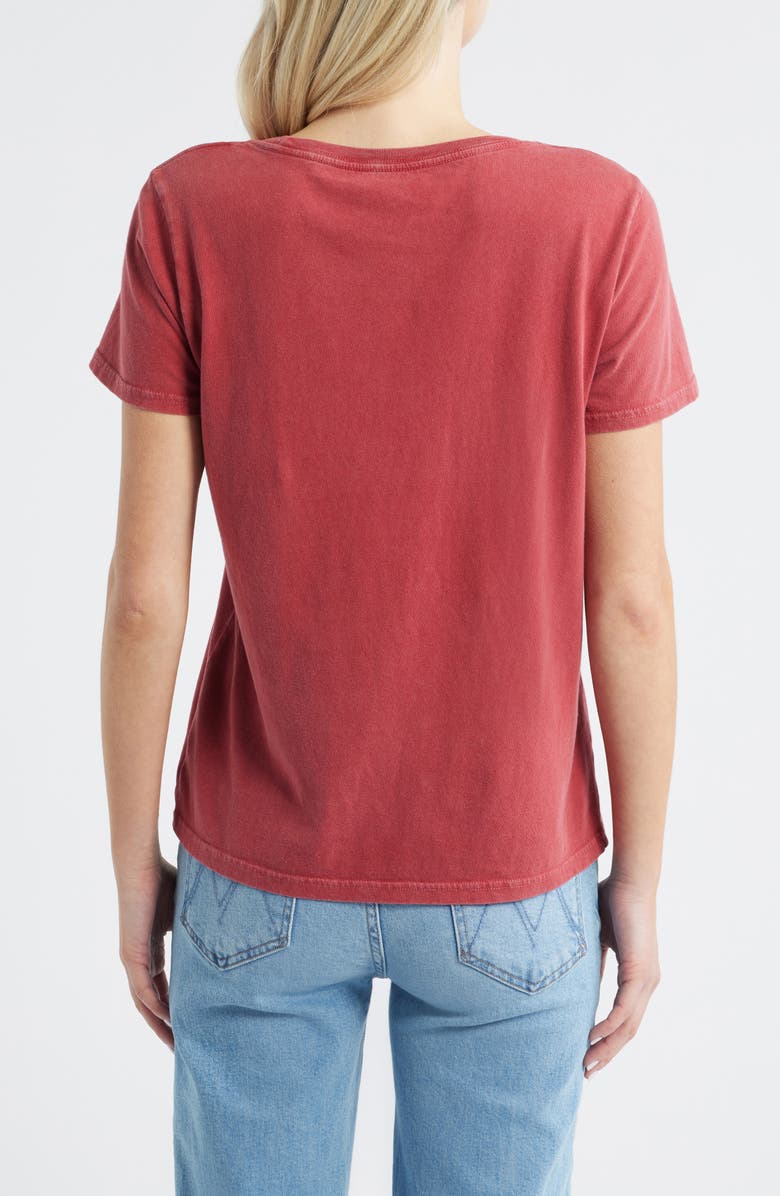 Lucky Brand Coca-Cola<sup>®</sup> Santa Claus Cotton Graphic T-Shirt, Alternate, color, Rio Red