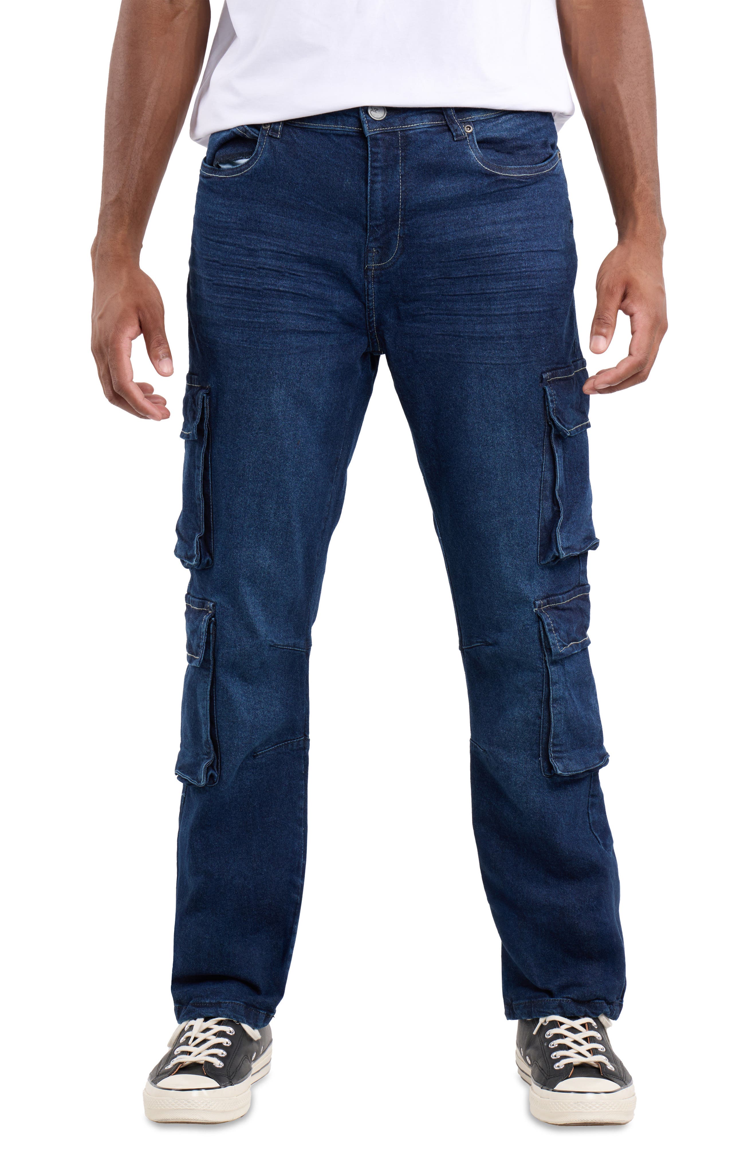 XRAY Straight Fit Cargo Jeans