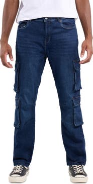 XRAY Straight Fit Cargo Jeans