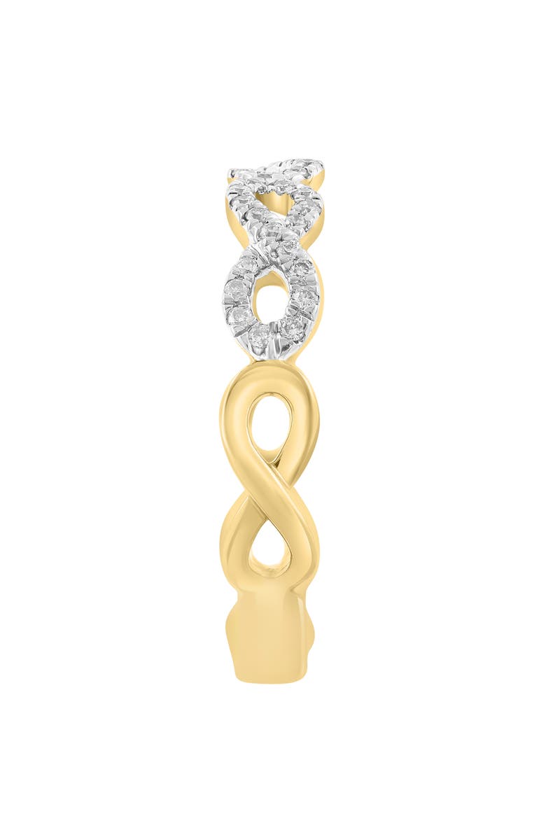 EFFY Diamond Infinity Ring, Alternate, color, Gold