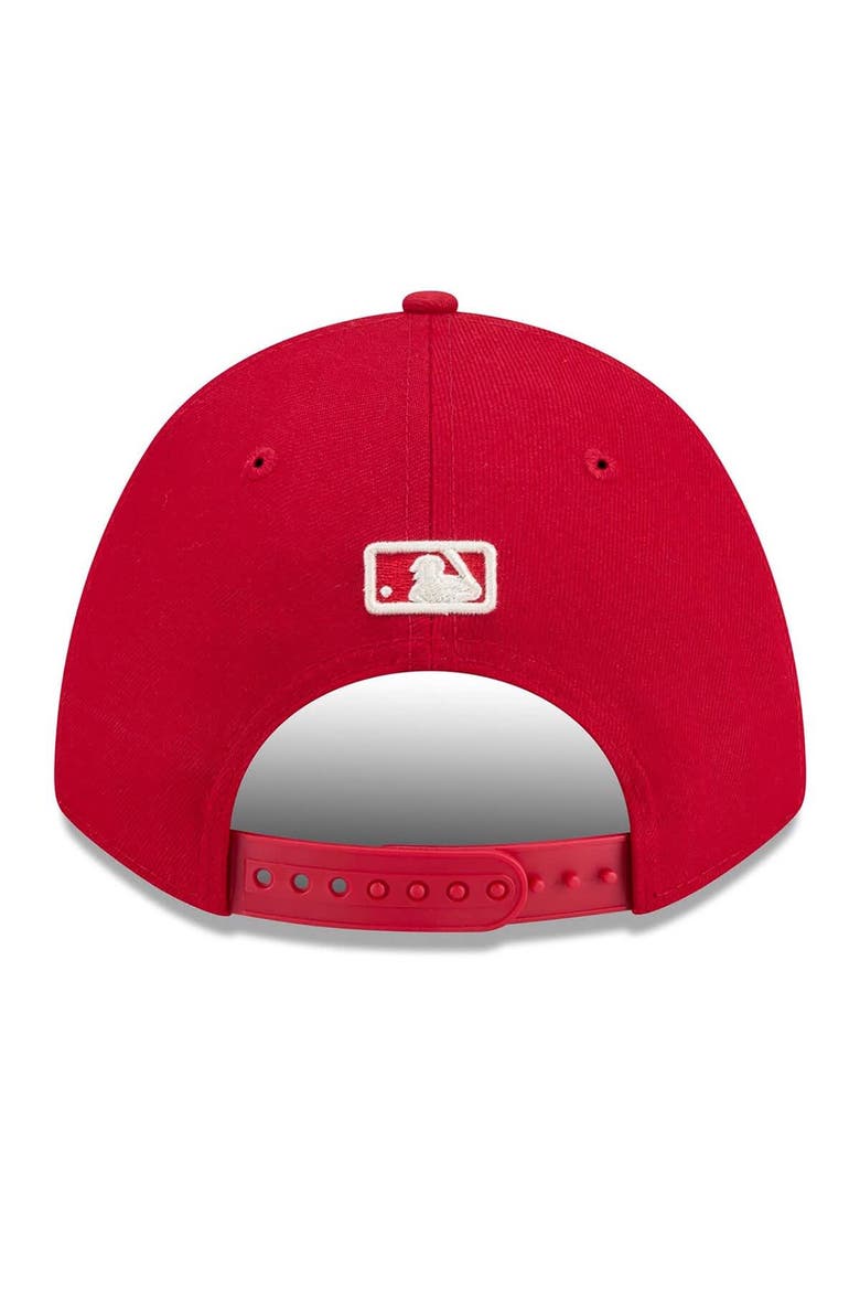 Men's New Era Red Texas Rangers 2026 City Connect 9FORTY M-Crown Adjustable Hat, Alternate, color, Red