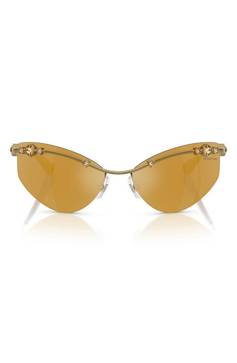 61mm Irregular Sunglasses