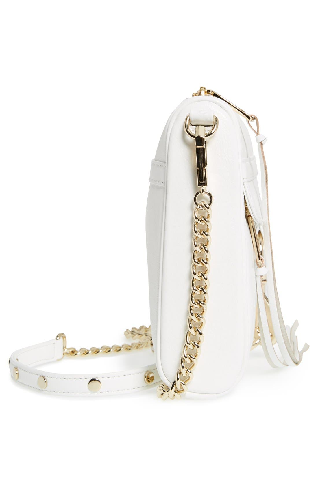 'MAC' Convertible Crossbody Bag, Alternate, color, WHITE/ LIGHT GOLD