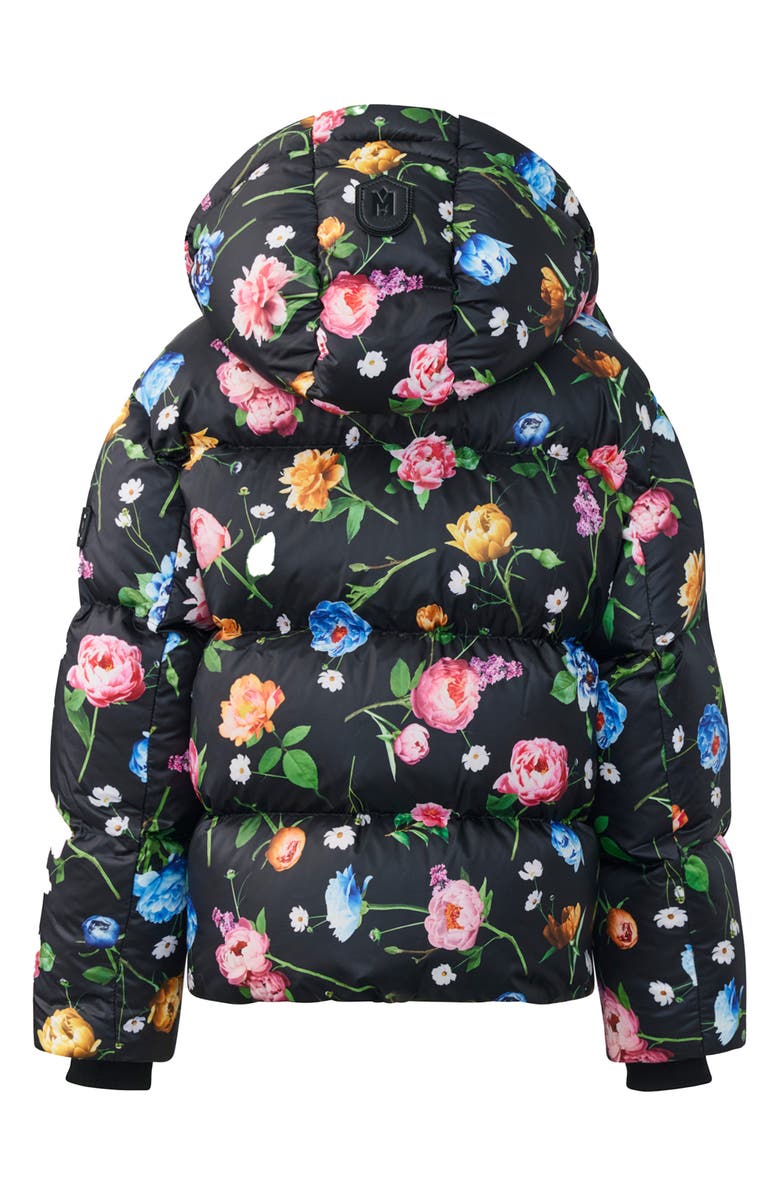 Mackage Kids' Jesse Floral Water Repellent 800 Fill Power Down Puffer Jacket, Alternate, color, Floral