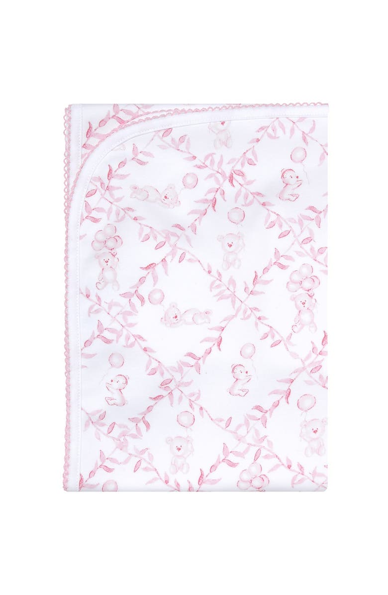 Nellapima Pink Bears Trellace Blanket - Baby, Main, color, Pink