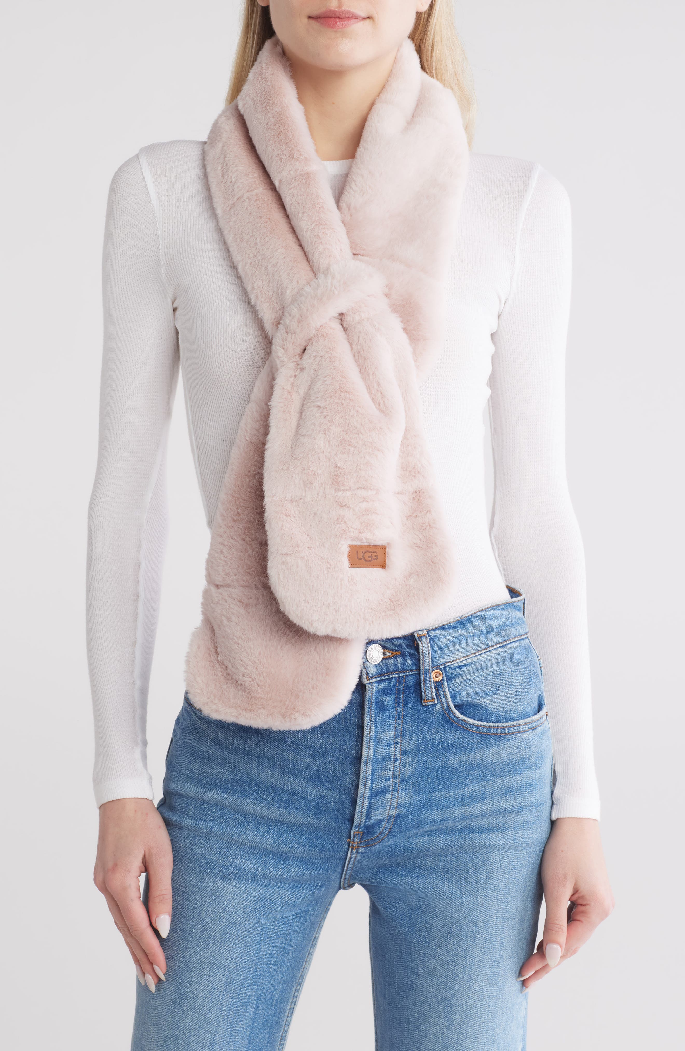 UGG® Faux Fur Scarf