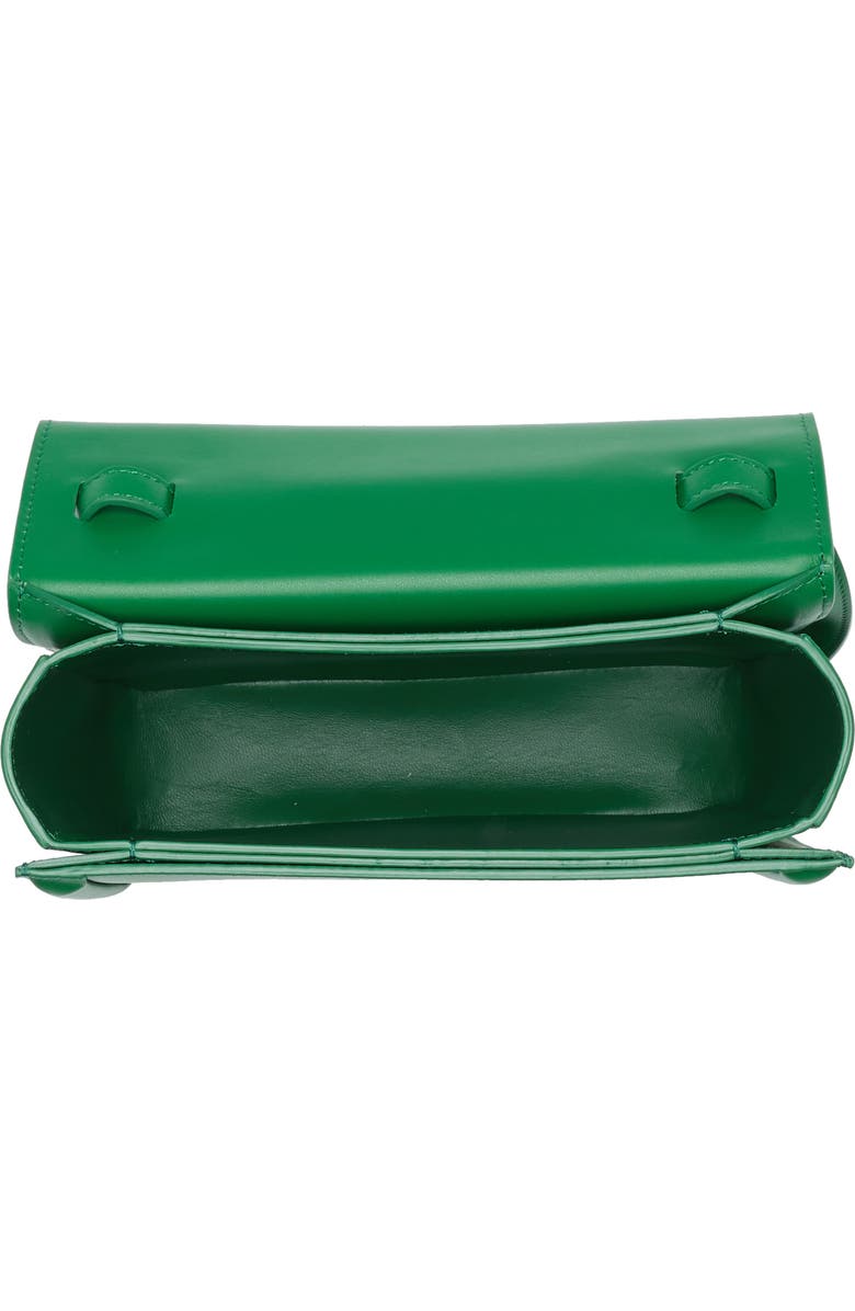 Mansur Gavriel M Frame Leather Shoulder Bag, Alternate, color, Grass