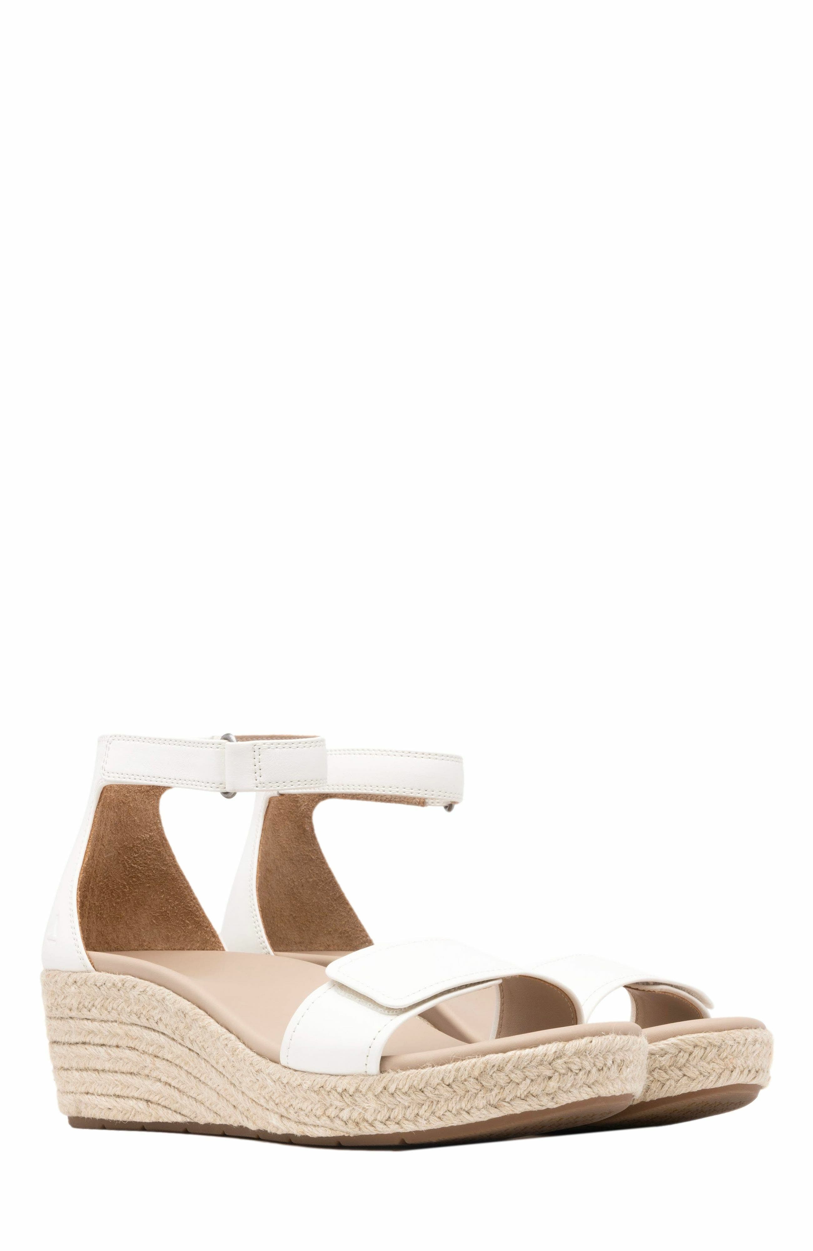 Riviera Ankle Sandal, Alternate, color, Coconut Leather - Regular