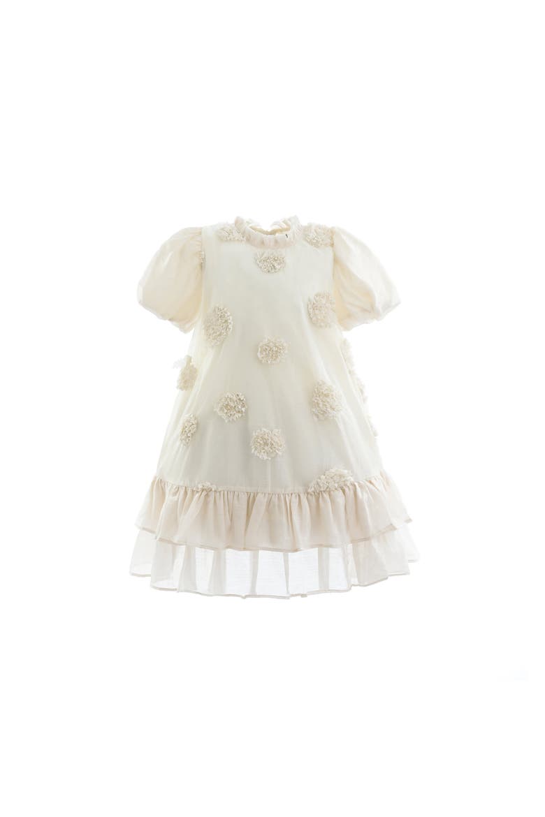 Floral Granada Dress, Alternate, color, Beige