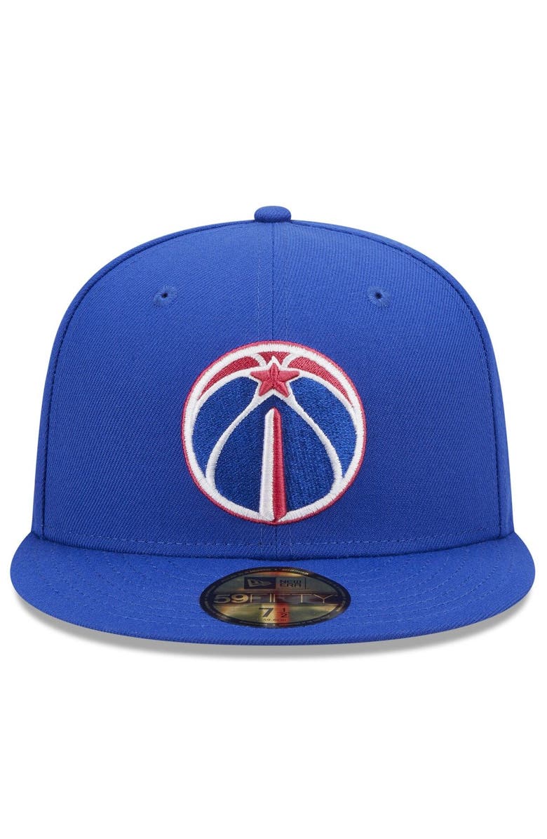 New Era Men's New Era  Gray Washington Wizards 2022/23 City Edition Alternate Logo 59FIFTY Fitted Hat, Alternate, color, 
