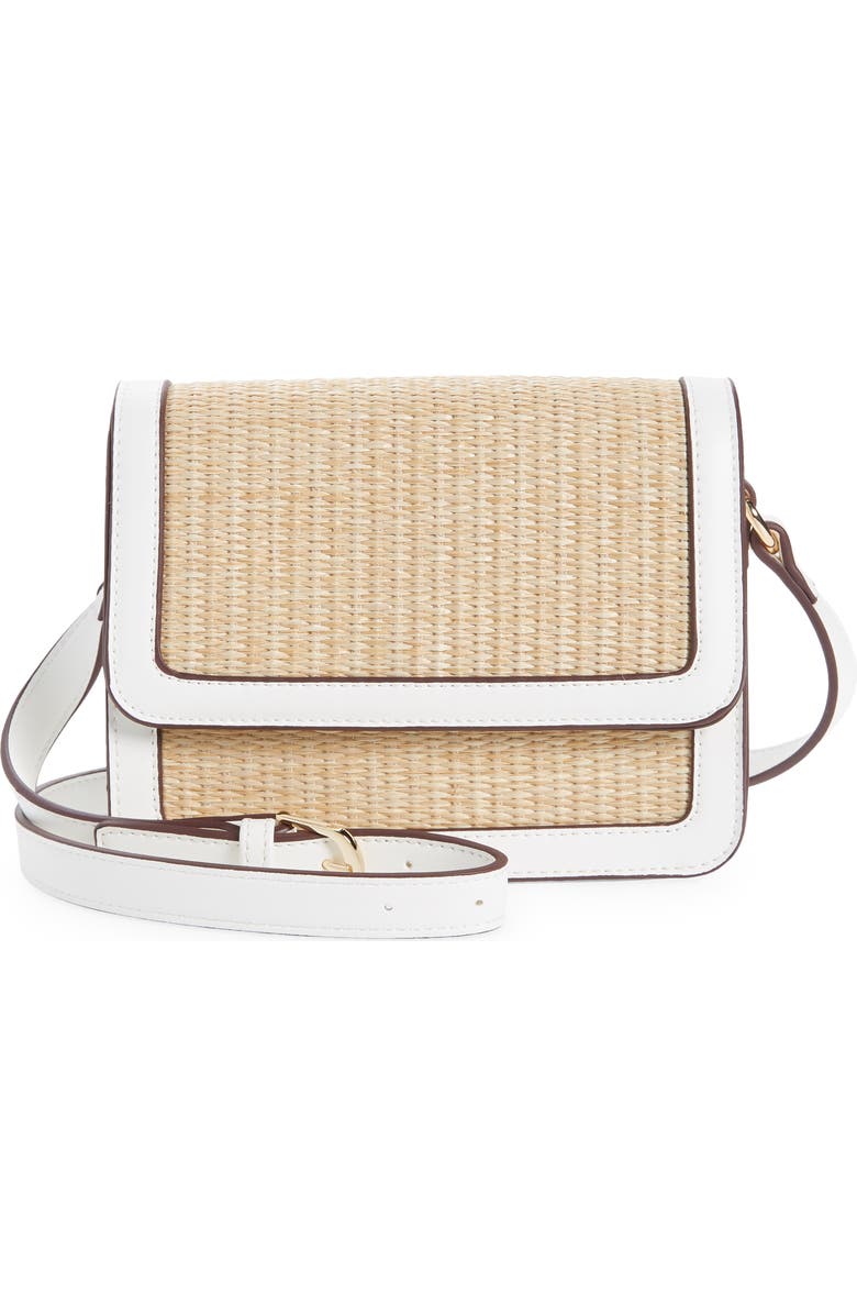 Nordstrom Skye Straw Crossbody Bag, Main, color,