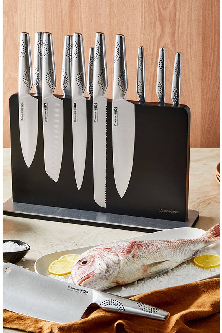 iD3® 14-Piece Kachi Knife Block, Alternate, color, Silver