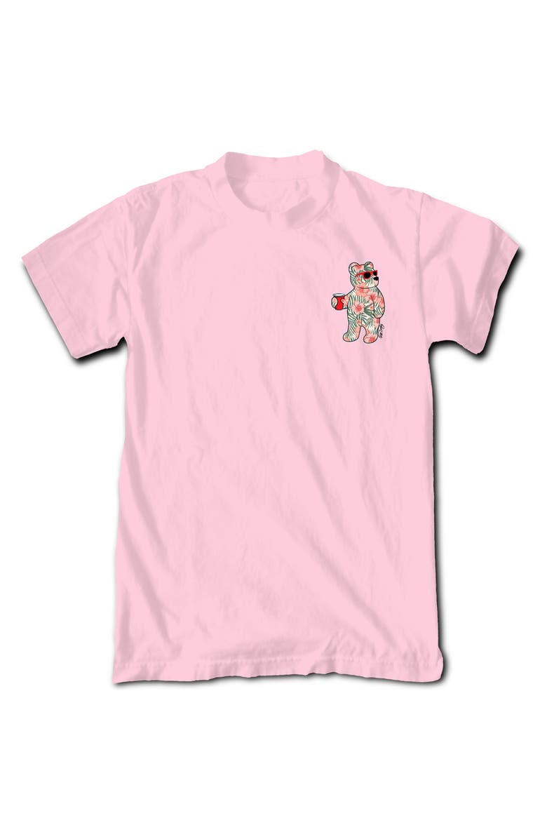 RIOT SOCIETY Tropical Bear Cotton Graphic T-Shirt, Alternate, color,
