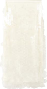MANGO Paillette Midi Skirt