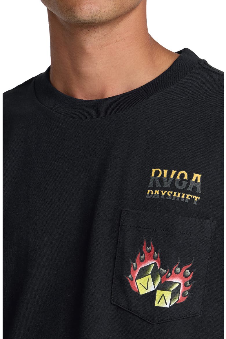 Hot Dice Graphic T-Shirt, Alternate, color, BLACK