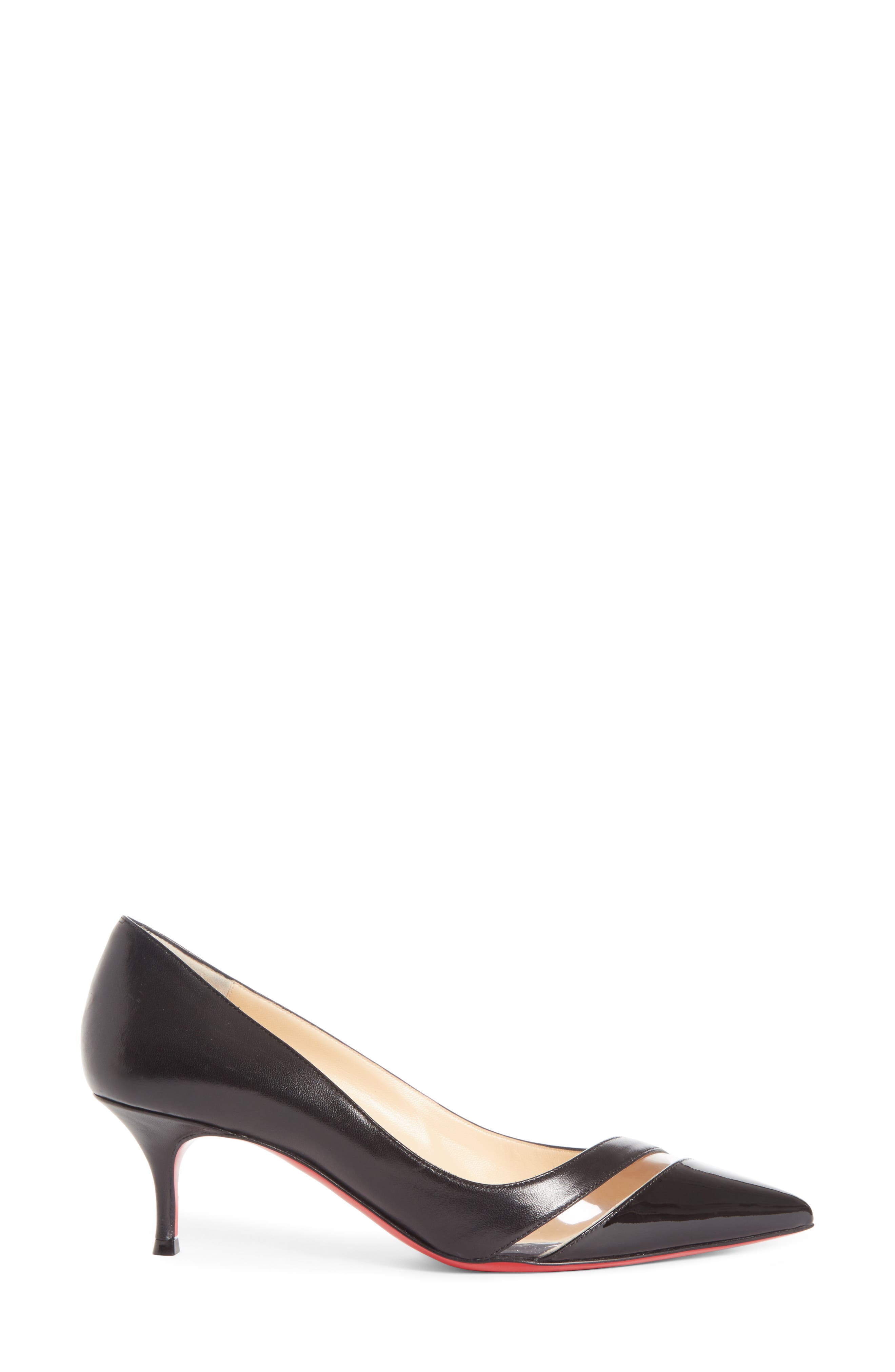 17th Floor Pointy Toe Pump, Alternate, color, BLACK