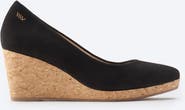 VISCATA Riera Suede Cork Wedges