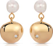 Ettika Bean Drop Earrings