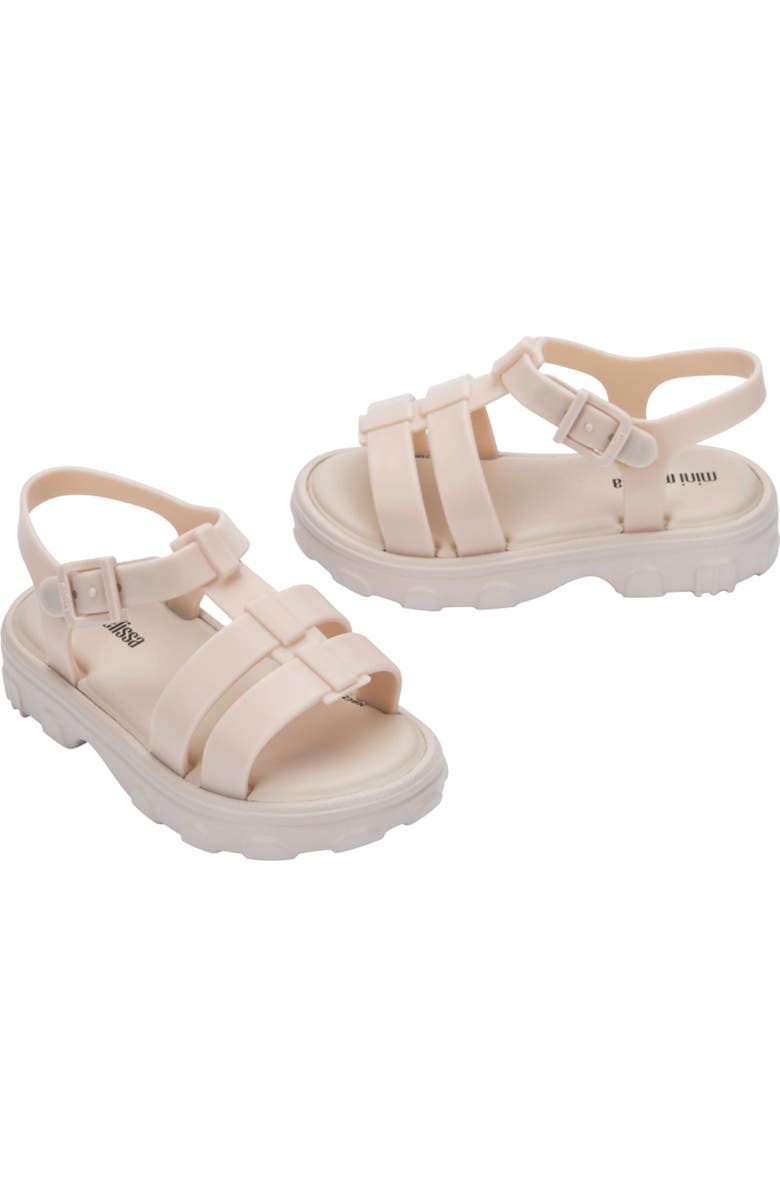 Mini Melissa Ella Fisherman Sandal, Alternate, color, Beige
