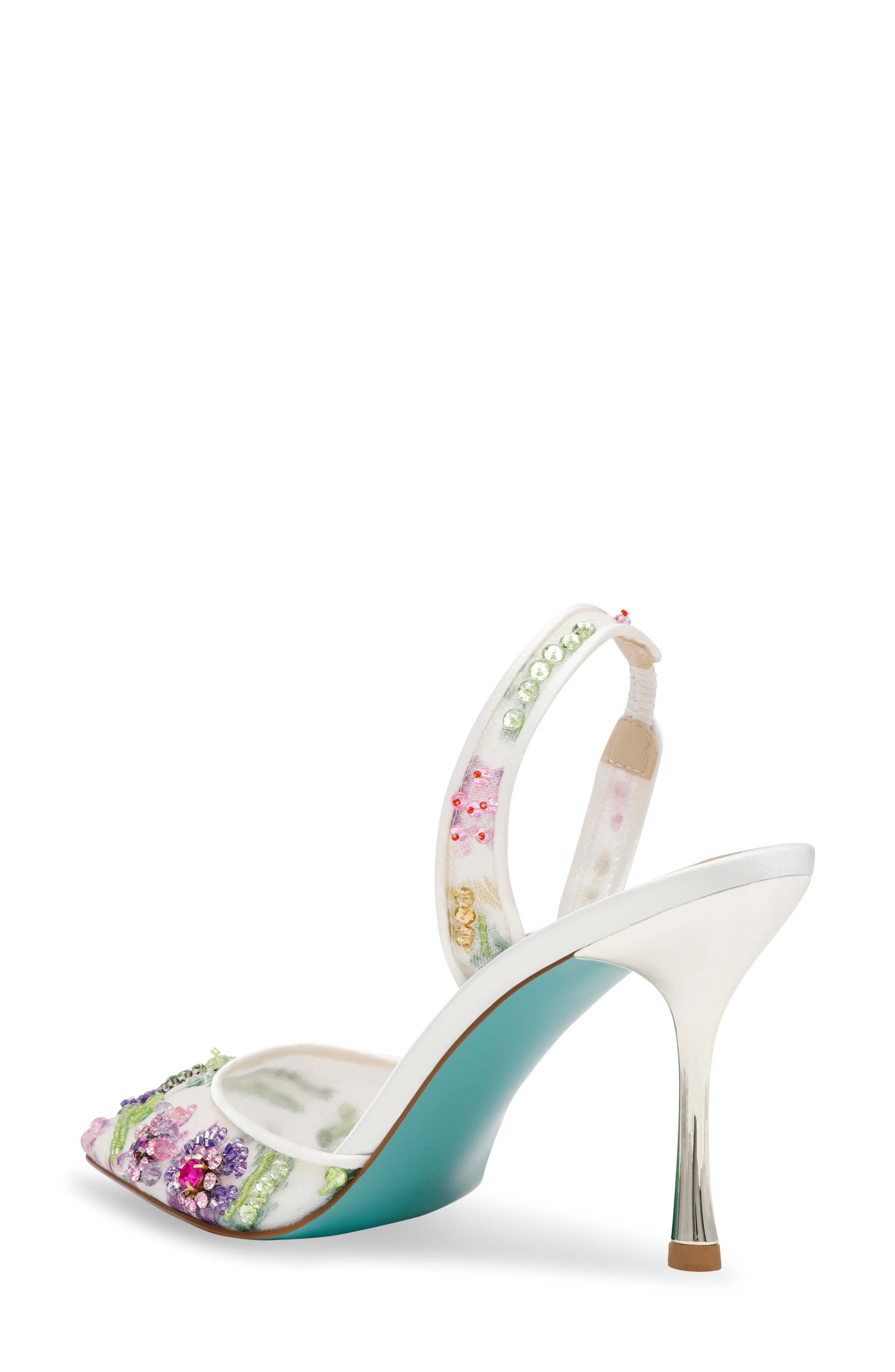 Betsey Johnson Velma Pointed Toe Slingback Pump, Alternate, color, 