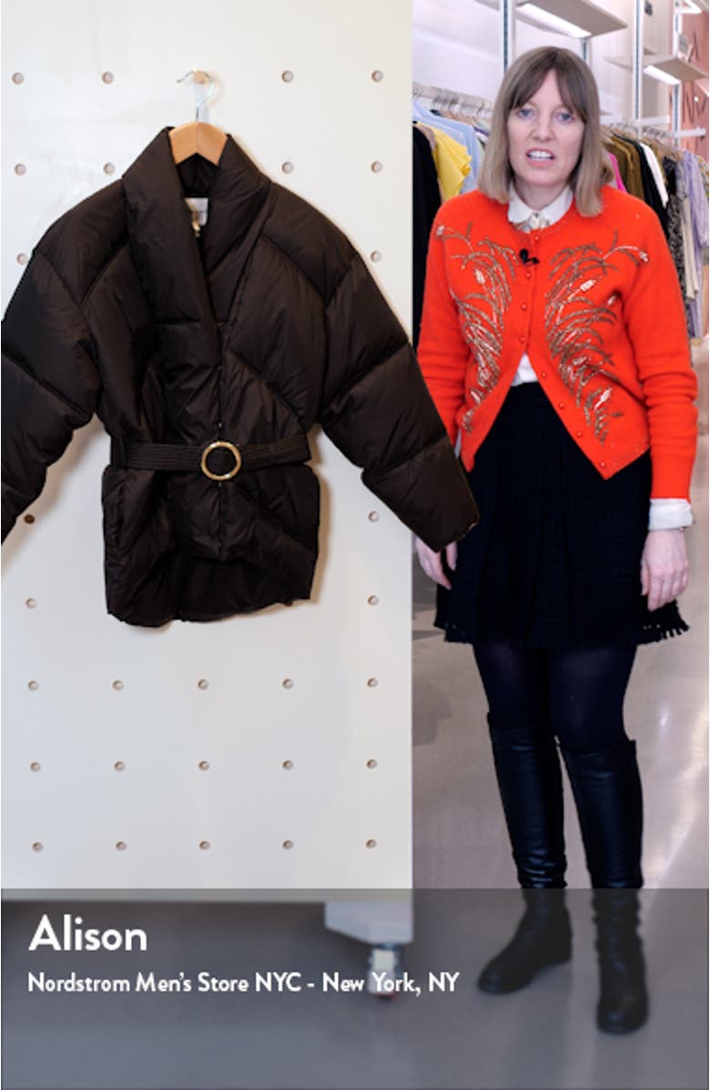 Wrap Puffer Coat, sales video thumbnail