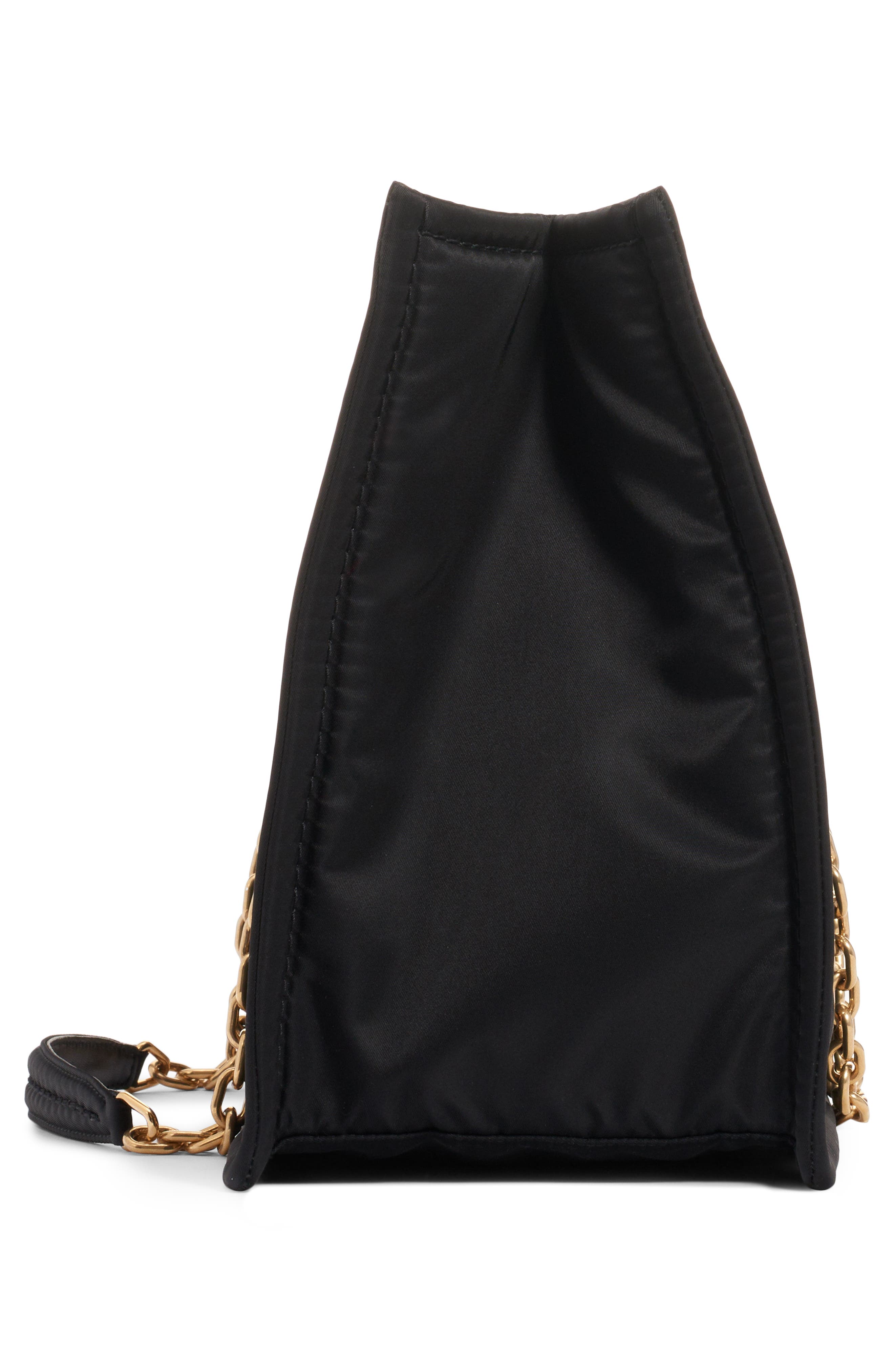 Prada Logo Nylon Shoulder Bag, Alternate, color, 