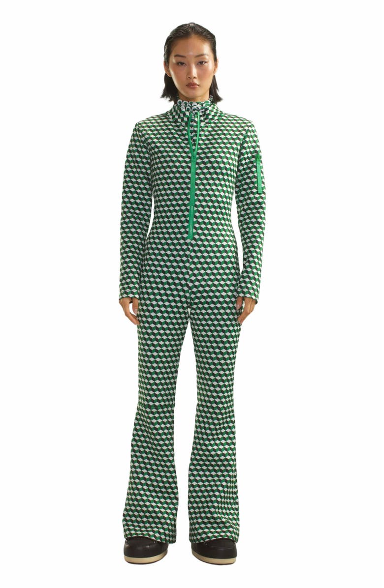 Cynthia Rowley Water Repellent Bonded Jumpsuit, Main, color, 
