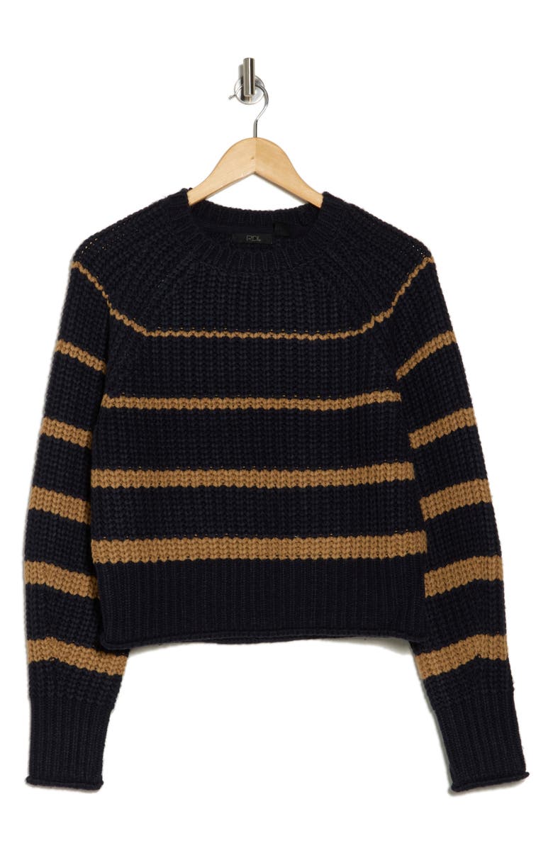 RDI Stripe Raglan Sleeve Sweater, Alternate, color,