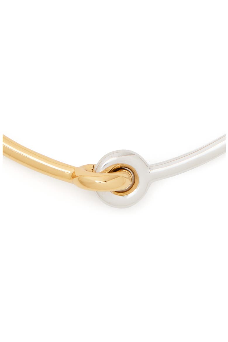 mixed metallic choker, Alternate, color, SILVER GOLD